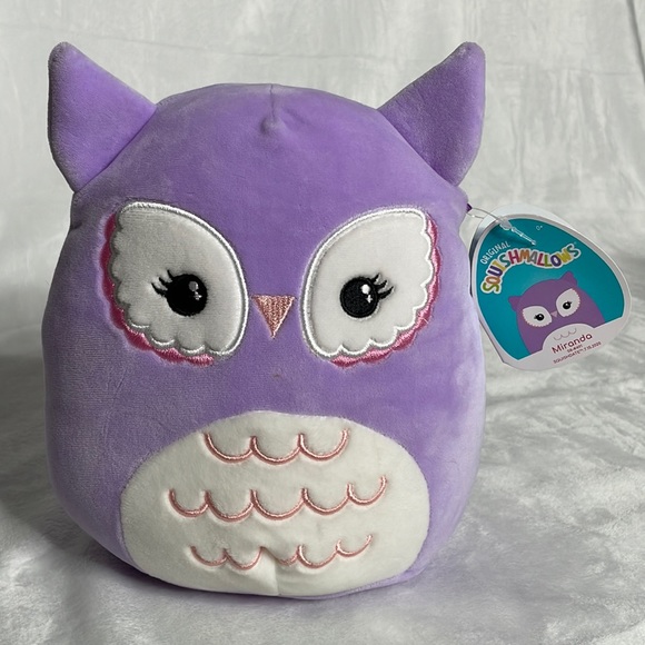 NWT Squishmallows Miranda the Purple Owl - Picture 1 of 8